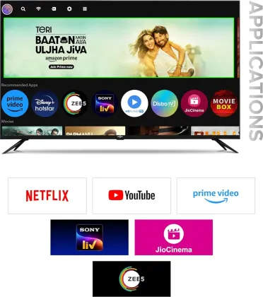 Bazeegar BAZ40S 40 inch Full HD Smart QLED TV