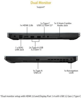Asus TUF Gaming A17 FA706IH-AU016T Laptop (AMD Ryzen 5/ 8GB/ 512GB SSD/ Win10/ 4GB Graph)