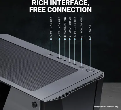 Ant PC Argentine AL150F Gaming Tower PC (12th Gen Core i3/ 8 GB RAM/ 256 GB SSD/ Win 10/ 4 GB Graphics) - image 3