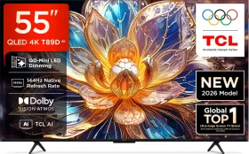 TCL T89D 55 inch Ultra HD 4K Smart QLED TV (55T89D)