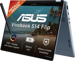 Samsung Galaxy Book 4 NP750XGJ-LG4IN Laptop vs Asus Vivobook S14 Flip OLED TP5408QA-U2093WS Laptop