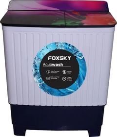 Foxsky Aqua Wash 7.5 kg Semi-Automatic Top Load Washing Machine