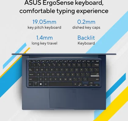 Asus Vivobook 14 X1404VAP-EB1542WS Laptop (Intel Core 5 120U/ 16GB/ 512GB SSD/ Win11)