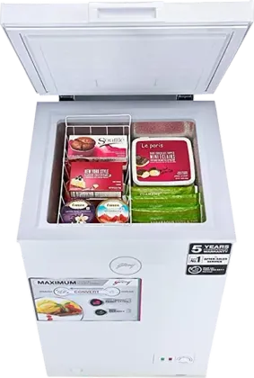 Godrej DH GCHW 110 R6SHC RW 100 L Single Door Deep Freezer