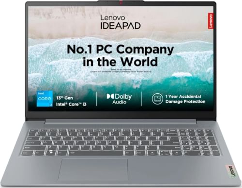 Lenovo IdeaPad Slim 3 82X700M3IN Laptop (13th Gen Core i3/ 8GB/ 512GB SSD/ Win11 Home)