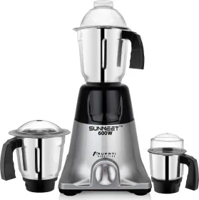 Sunmeet Niaa 600W Mixer Grinder (3 Jars)