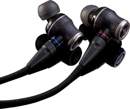 JVC HA-FW01 Wood Series Wired Earphones