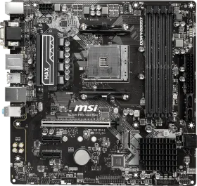 MSI B450M PRO-VDH MAX DDR4 Motherboard