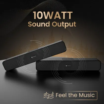 Portronics Decibel 24 10W Bluetooth Soundbar