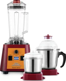 Kent Super Strong 1200W Mixer Grinder (3 Jars)