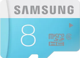 Samsung 8GB MicroSDHC Memory Card (Class 6)