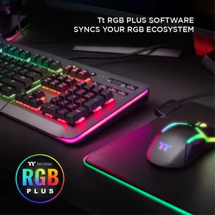 Thermaltake Level 20 RGB Titanium Wired Gaming Keyboard - image 3