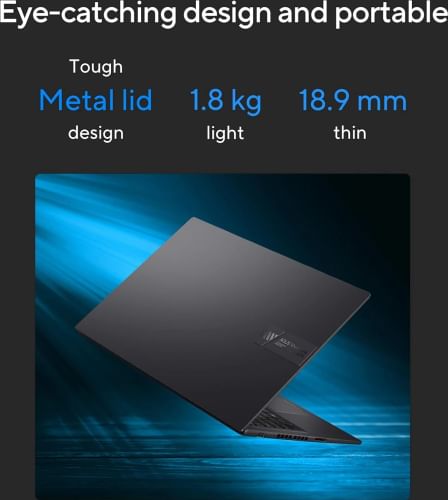 Asus Vivobook 16X K3605VC-RP412W Laptop (13th Gen Core i5/ 16GB/ 512GB SSD/ Win11/ 4GB RTX3050)