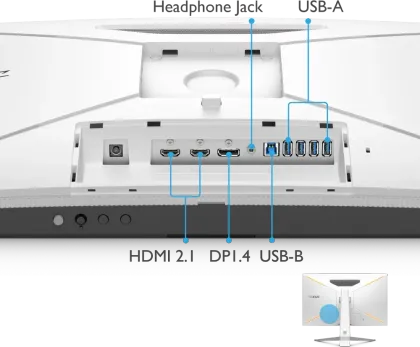 BenQ MOBIUZ EX2710U 27 inch Ultra HD 4K Gaming Monitor