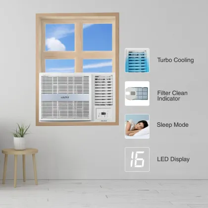 Voltas 243V Vertis Pearl 2 Ton 3 Star Inverter Window AC