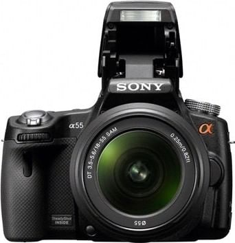 Sony SLT-A55VL SLR (SAL 18-55mm Kit Lens)