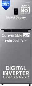 Samsung RT31H4522S9 301 L 2 Star Double Door Refrigerator