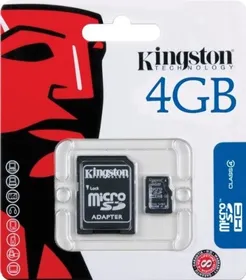KINGSTON 4GB MICRO SD CARD (4 GB)