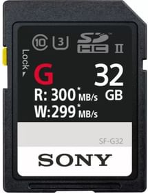 Sony G 32 GB Class 10 300 MB/s Memory Card