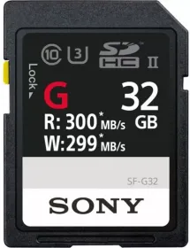 Sony G 32 GB Class 10 300 MB/s Memory Card