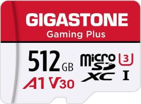 Gigastone Gaming Plus 512GB Micro SDXC UHS-1 Memory Card