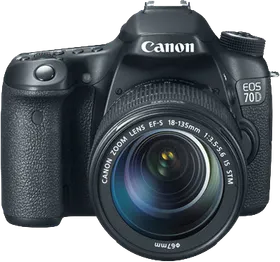 Canon EOS 70D DSLR (EF-S 18-135mm IS STM)