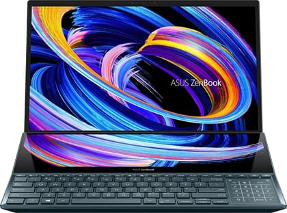Asus ZenBook Pro Duo 15 OLED 2022 UX582ZM-H701WS Laptop (12th Gen Core i7/ 32GB/ 1TB SSD/ Win11 Home/ 6GB Graph)