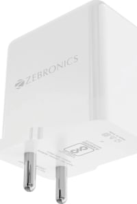 Zebronics MA204 Type C Charger, 45W max, for iPhone | Android Smartphones