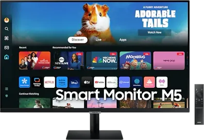 Samsung M5 LS27DM500EWXXL 27 inch Full HD Smart Monitor