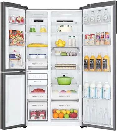 Haier HRT-683IS 598 L Side by Side Refrigerator
