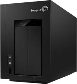 Seagate Business Storage NAS (2 Bay) 8TB Wired External Hard Drive (External Power Required)