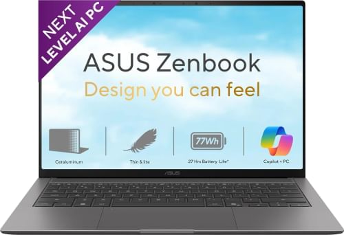 Asus Zenbook S14 2026 UX5406AA-SU361WS Laptop (Intel Core Ultra 7 355/ 16GB/ 512GB SSD/ Win11 Home)