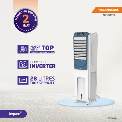 Livpure Magnakool 28 L Tower Air Cooler