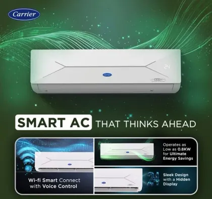 Carrier CAI24PE3R35F0 2 Ton 3 Star 2025 Inverter Split AC (XPERT EDGE Fxi Alpha)
