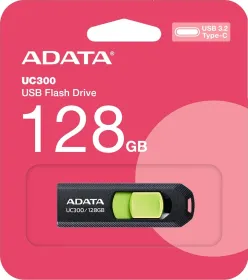 ADATA UC300 128 GB USB 3.2 Type-C Flash Drive