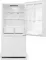 Midea MRB19B7AWW 18.7 Cu Ft Double Door Refrigerator