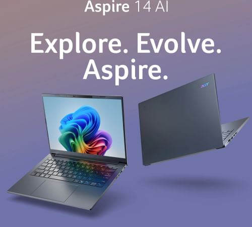 Acer Aspire 14 AI A14-11M NX.JP3SI.001 Laptop ( Qualcomm Snapdragon X X1-26-100/ 16GB/ 512GB SSD/ Win11 Home)