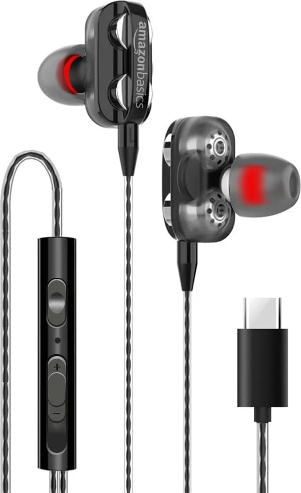 AmazonBasics A4 TypeC Wired Earphones Price in India 2024, Full Specs