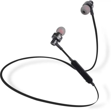 Gunter & Hanke Shadow X1 Bluetooth Headset with Mic  (Black, In the Ear)