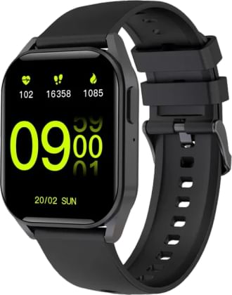 Buy Croma Velocity AM Smartwatch with Bluetooth Calling (45.2mm AMOLED  Display, IP68 Water Resistant, Silver Strap) Online - Croma