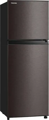 Toshiba GR-RT328WE-PMI 253 L 2 Star Double Door Refrigerator
