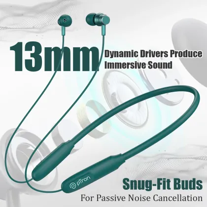 pTron InTunes Ace Wireless Neckband