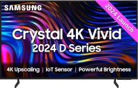 Samsung 108 cm (43 inches) D Series Crystal 4K Vivid Ultra HD Smart LED TV