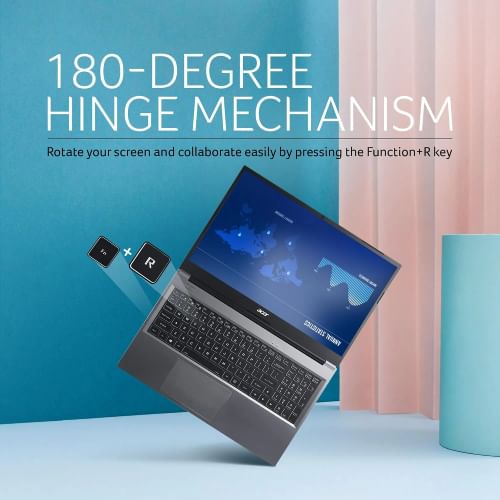 Acer Aspire Lite AL15-41 Light Laptop (AMD Ryzen 3 5400U/ 8GB/ 256GB SSD/ Win11)