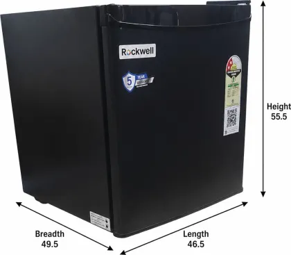 Rockwell MB55 55 L 2 Star Single Door Mini Refrigerator