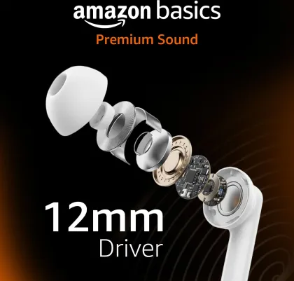 AmazonBasics Pro Series True Wireless Earbuds