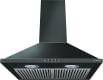 Eurodomo Hood Carbon PB BK 60 cm Chimney