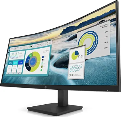 HP P34hc G4 34 inch Quad HD Curved Monitor
