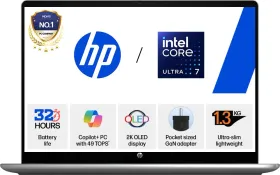 HP OmniBook 5 OLED 14-hh0030TU AI Laptop(Intel Core Ultra 7 355/ 16GB/ 1TB SSD/ Win11)
