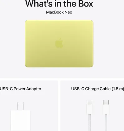 Apple MacBook Neo 2026 Laptop (Apple A18 Pro Chip/ 8GB/ 256GB SSD/ MacOS)